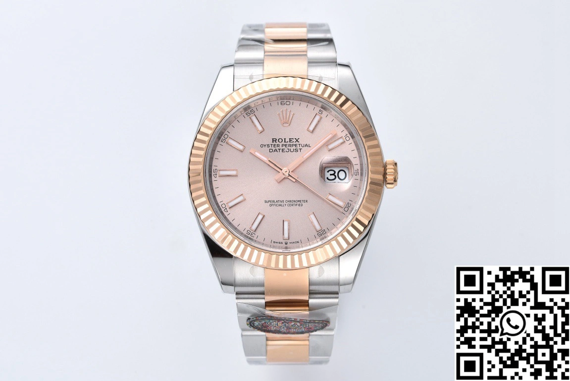 Neat Rolex Datejust M126331-0009 Clean Factory Pink Dial 771
