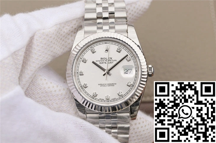 RelaxedFit Rolex Datejust M126331 EW Factory White Diamond-set Dial 783