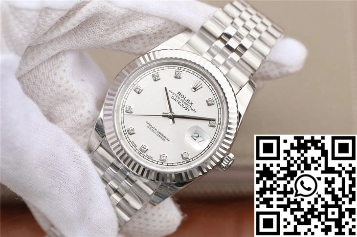 RelaxedFit Rolex Datejust M126331 EW Factory White Diamond-set Dial 783
