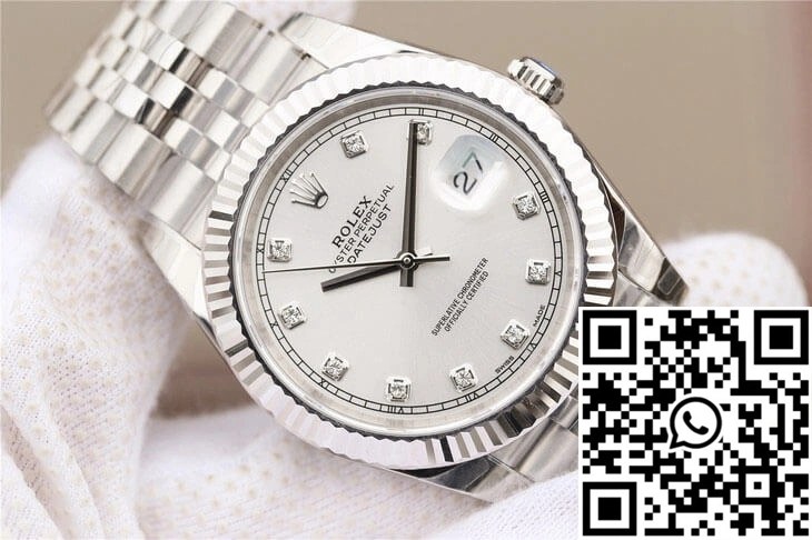 RelaxedFit Rolex Datejust M126331 EW Factory White Diamond-set Dial 783