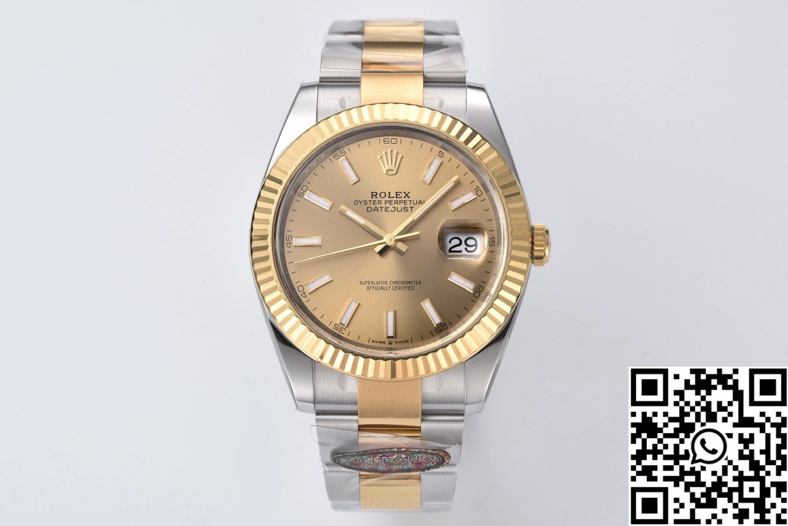 Rolex Datejust M126333-0009 Clean Factory Gold Dial Neat 796