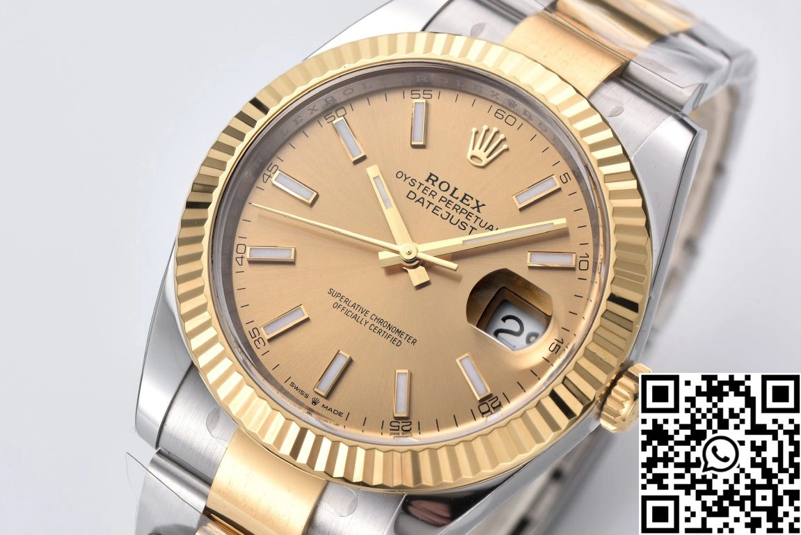 Rolex Datejust M126333-0009 Clean Factory Gold Dial Neat 796