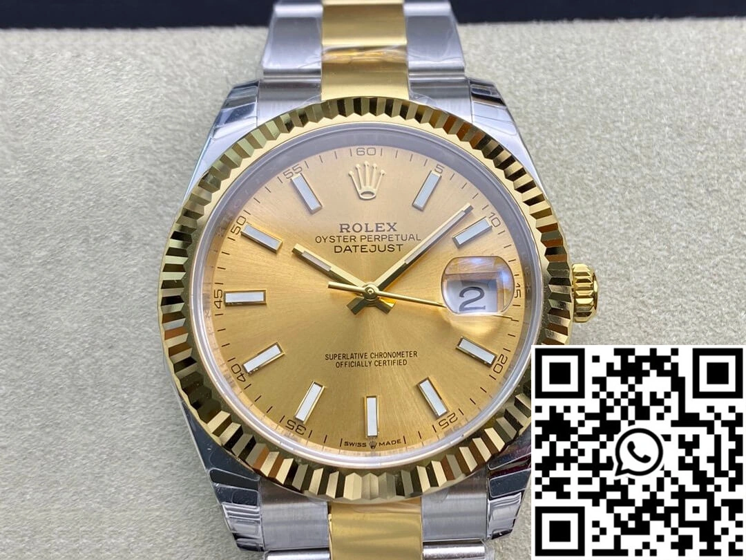 Casual Rolex Datejust M126333-0009 EW Factory Yellow Gold 778