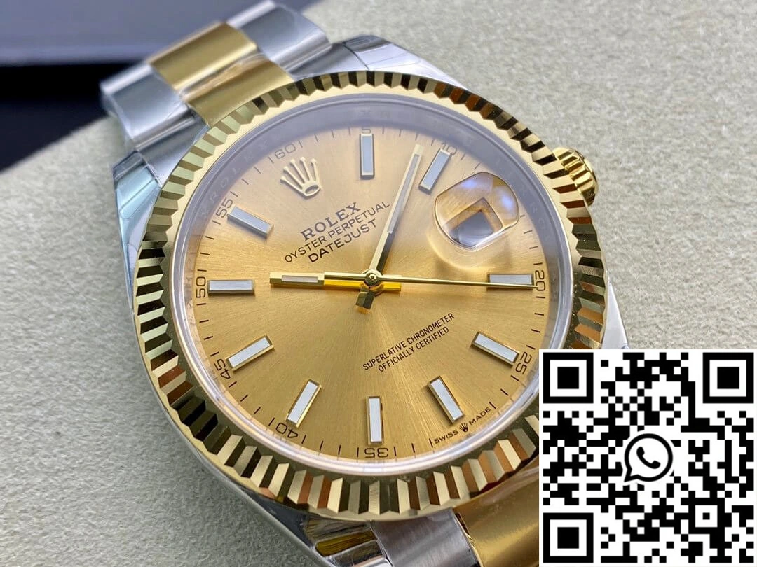 Casual Rolex Datejust M126333-0009 EW Factory Yellow Gold 778