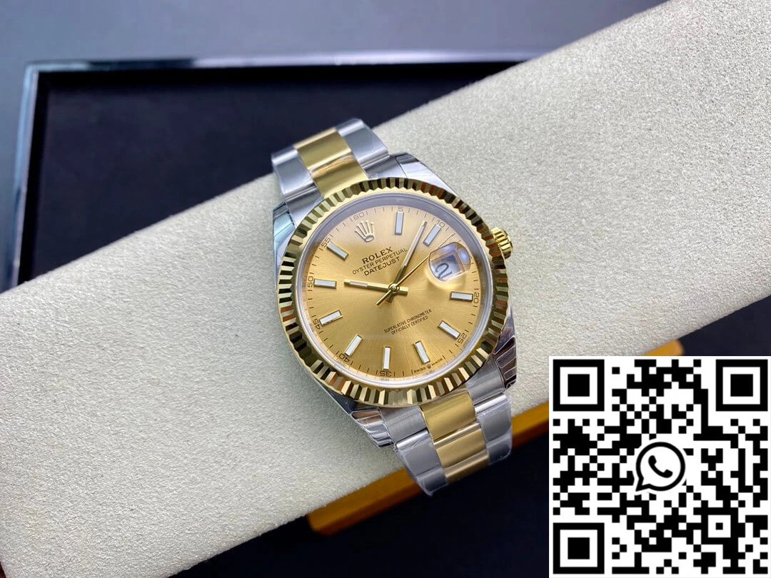 Casual Rolex Datejust M126333-0009 EW Factory Yellow Gold 778