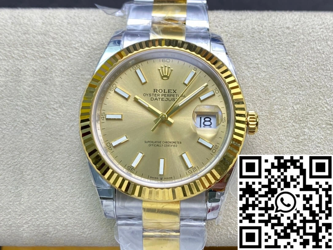 Modern Rolex Datejust M126333-0009 VS Factory Gold Dial 773