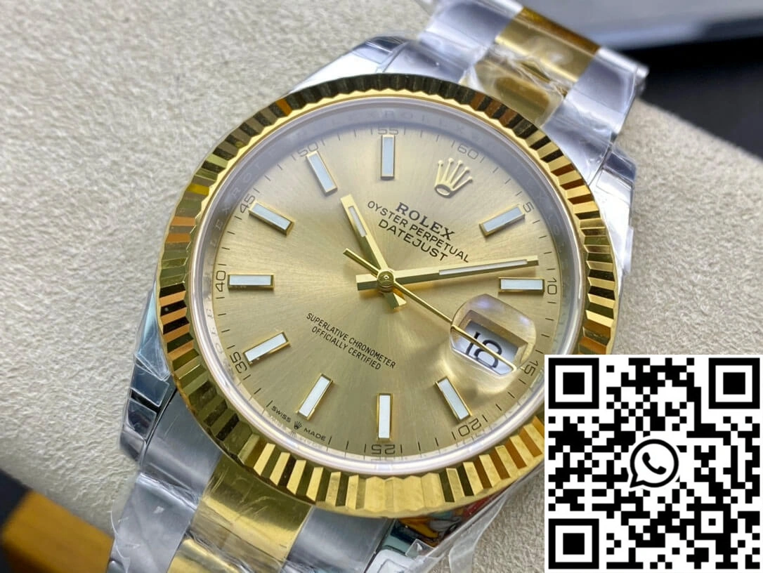 Modern Rolex Datejust M126333-0009 VS Factory Gold Dial 773