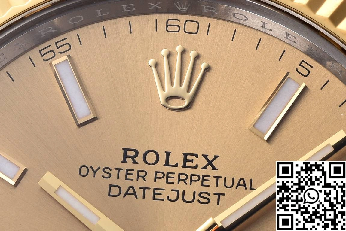 Premium Rolex Datejust M126333-0010 Clean Factory Gold Dial 835