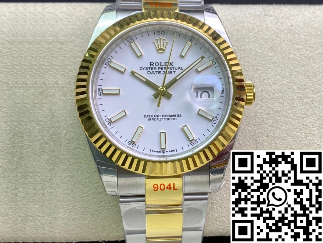 Compact Rolex Datejust M126333-0015 EW Factory Yellow Gold 840
