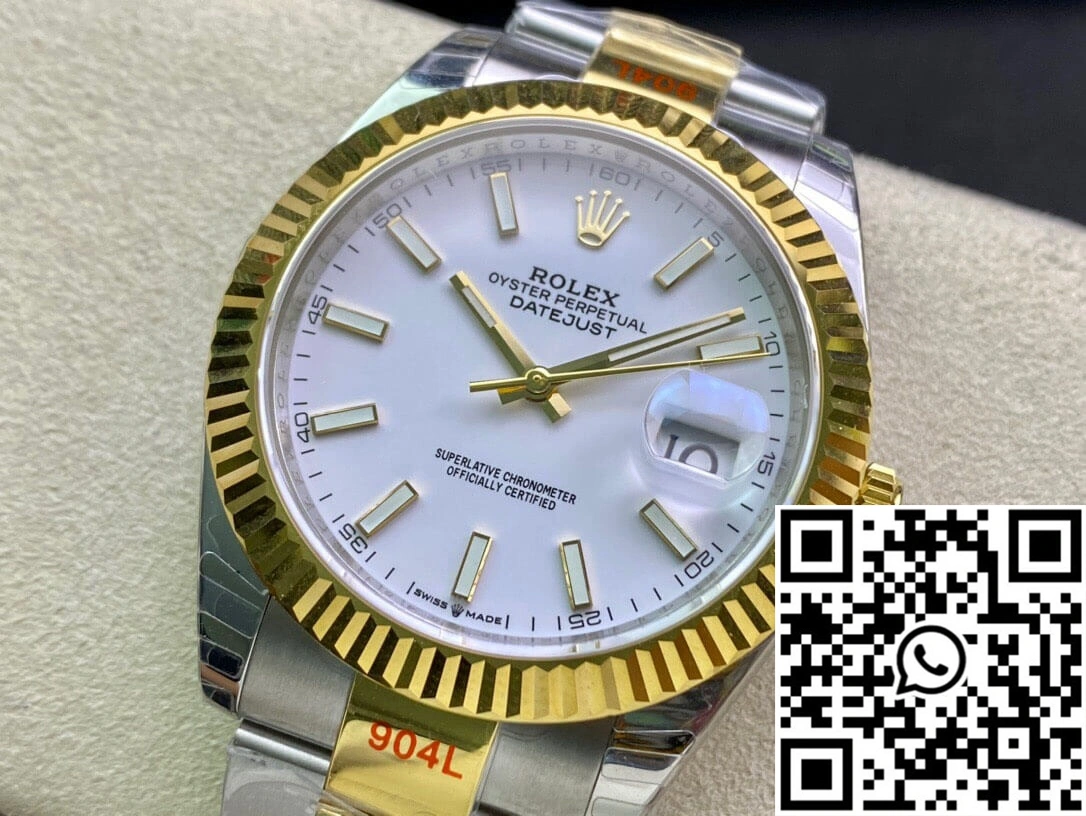 Compact Rolex Datejust M126333-0015 EW Factory Yellow Gold 840