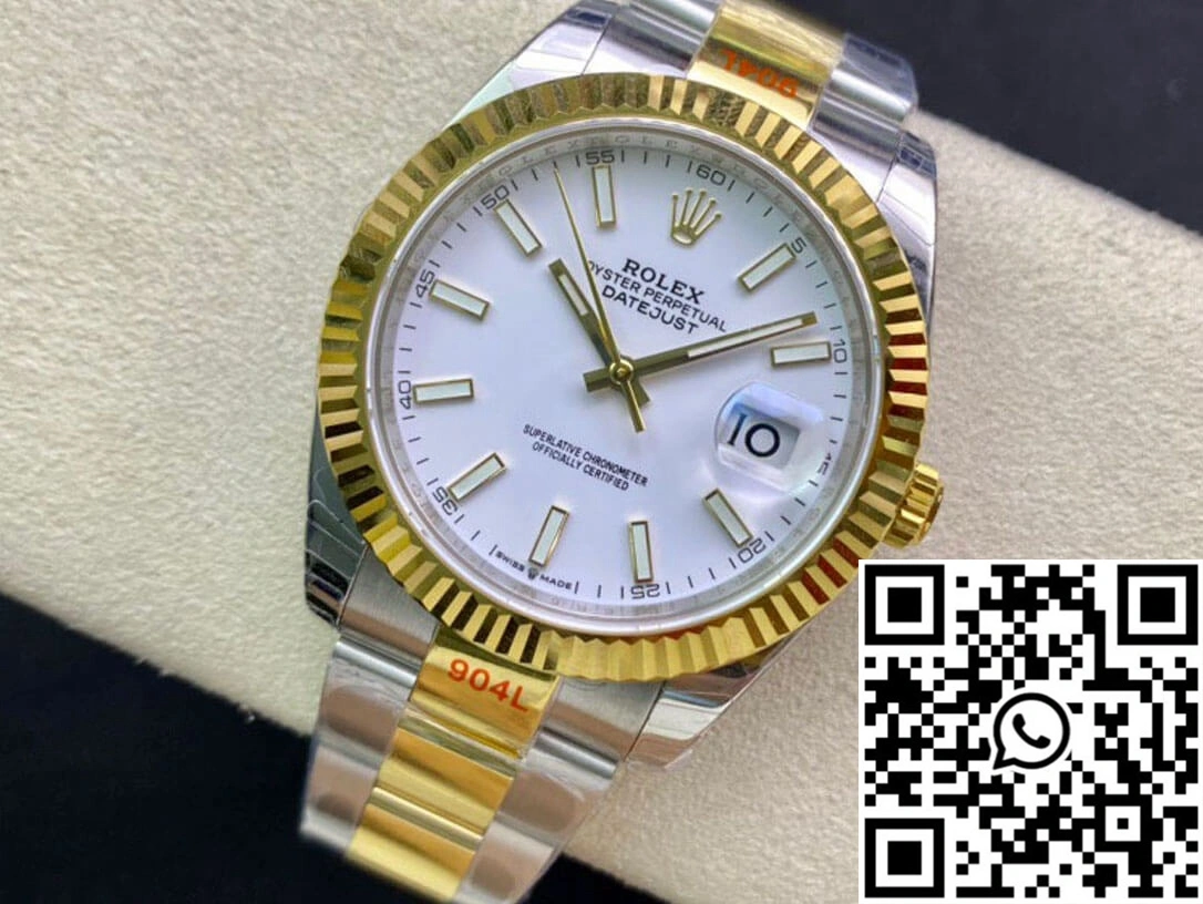 Compact Rolex Datejust M126333-0015 EW Factory Yellow Gold 840