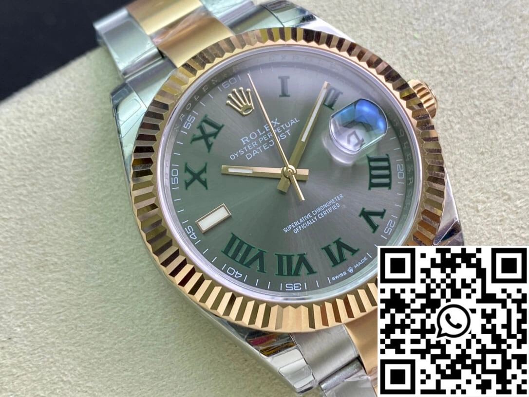 Rolex Datejust M126333-0019 EW Factory Yellow Gold Thermal 821