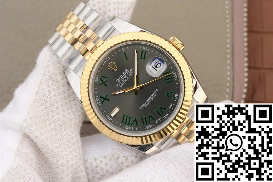 QuickDry Rolex Datejust M126333-0020 EW Factory Yellow Gold 809