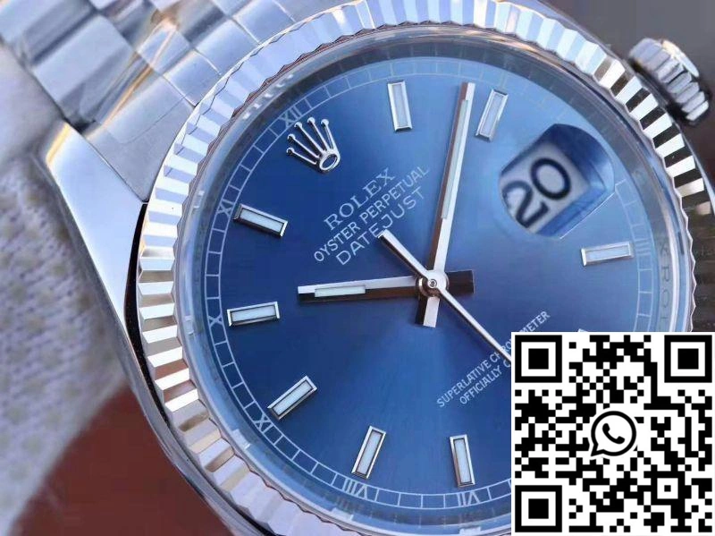 Stretchable Rolex Datejust M126334-0002 36mm AR Factory Blue Dial 786