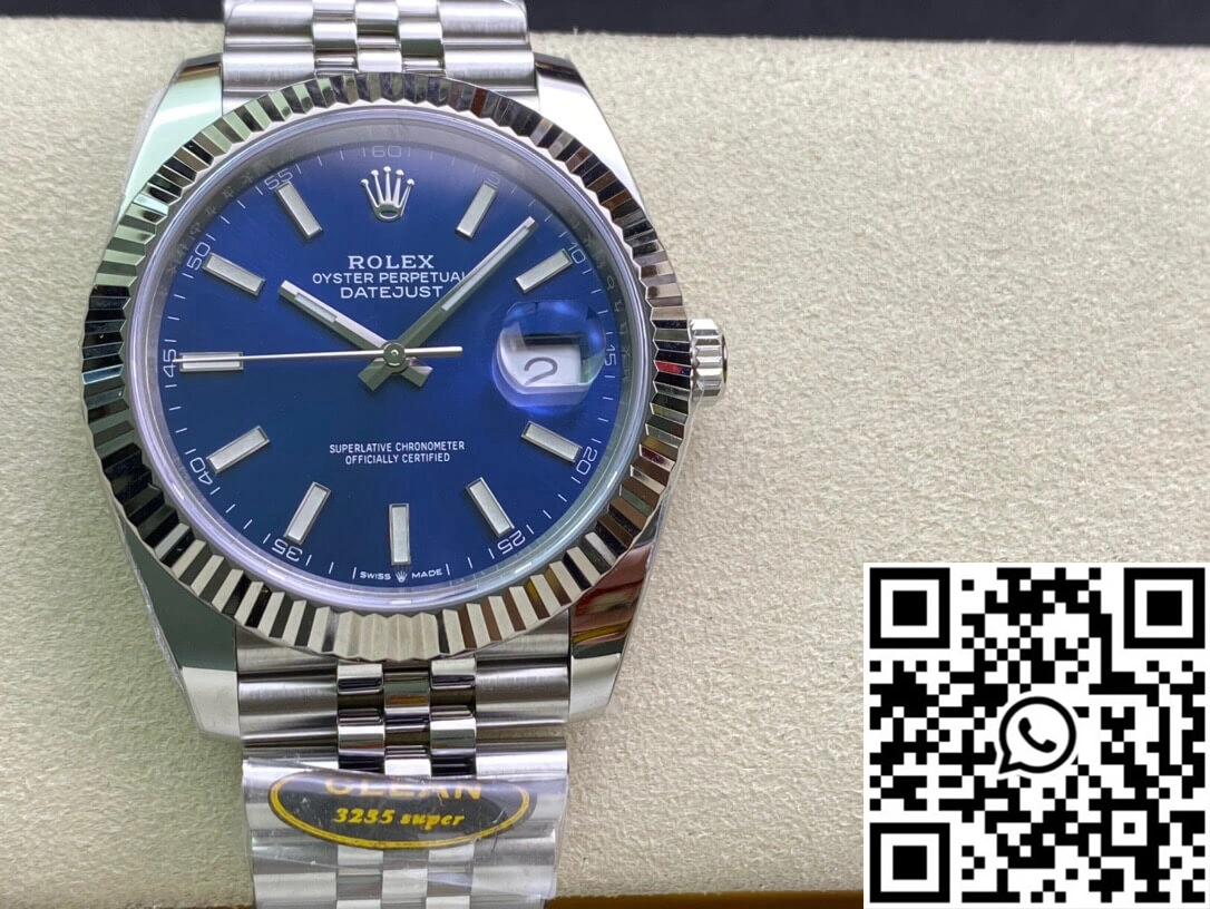 Modern Rolex Datejust M126334-0002 Clean Factory Blue Dial 790