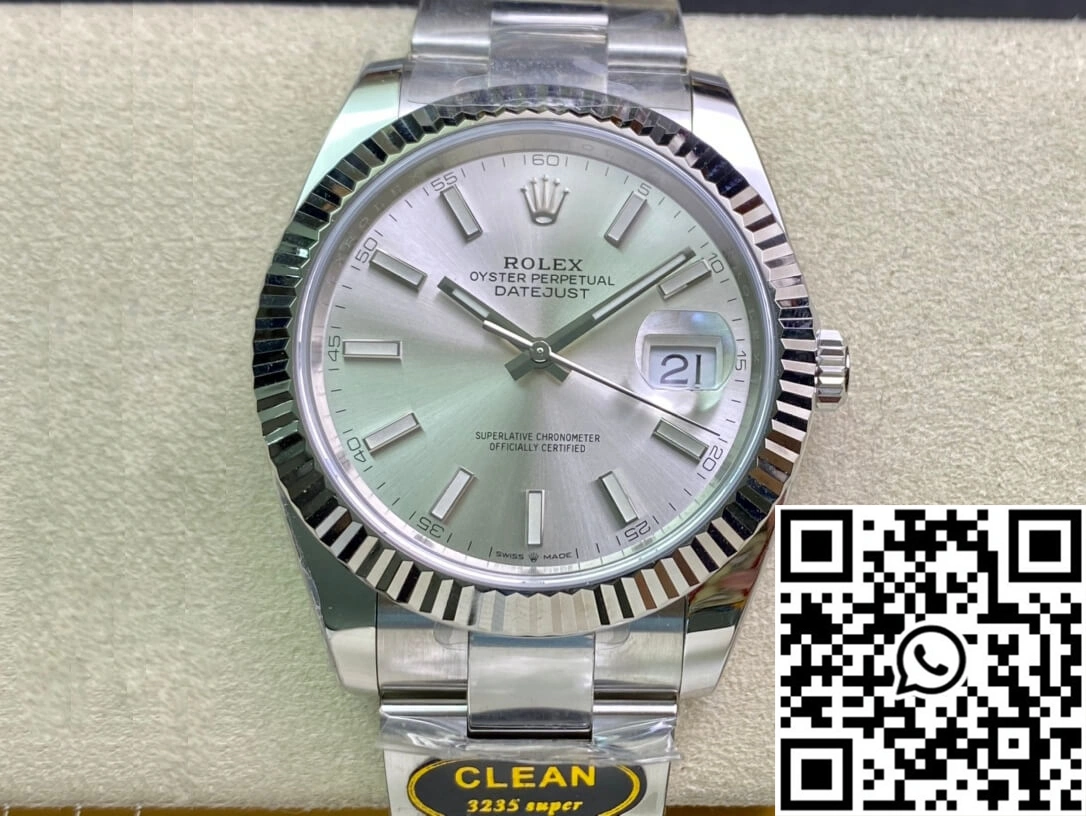 Rolex Datejust M126334-0003 Clean Factory Silver Dial Sleek 788