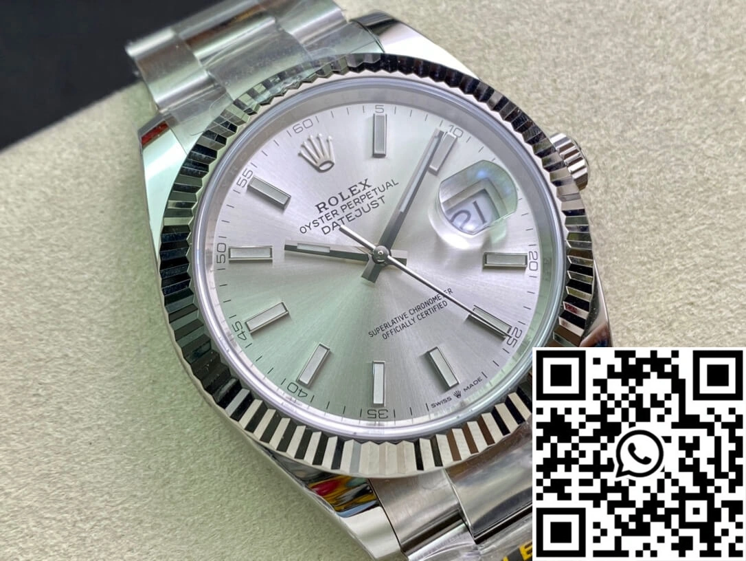 Rolex Datejust M126334-0003 Clean Factory Silver Dial Sleek 788