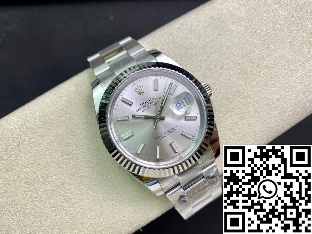 Rolex Datejust M126334-0003 Clean Factory Silver Dial Sleek 788