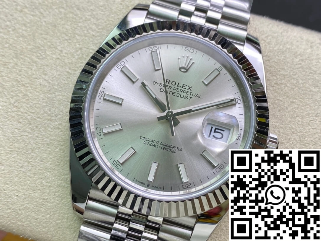 Tailored Rolex Datejust M126334-0004 Clean Factory Silver Dial 847