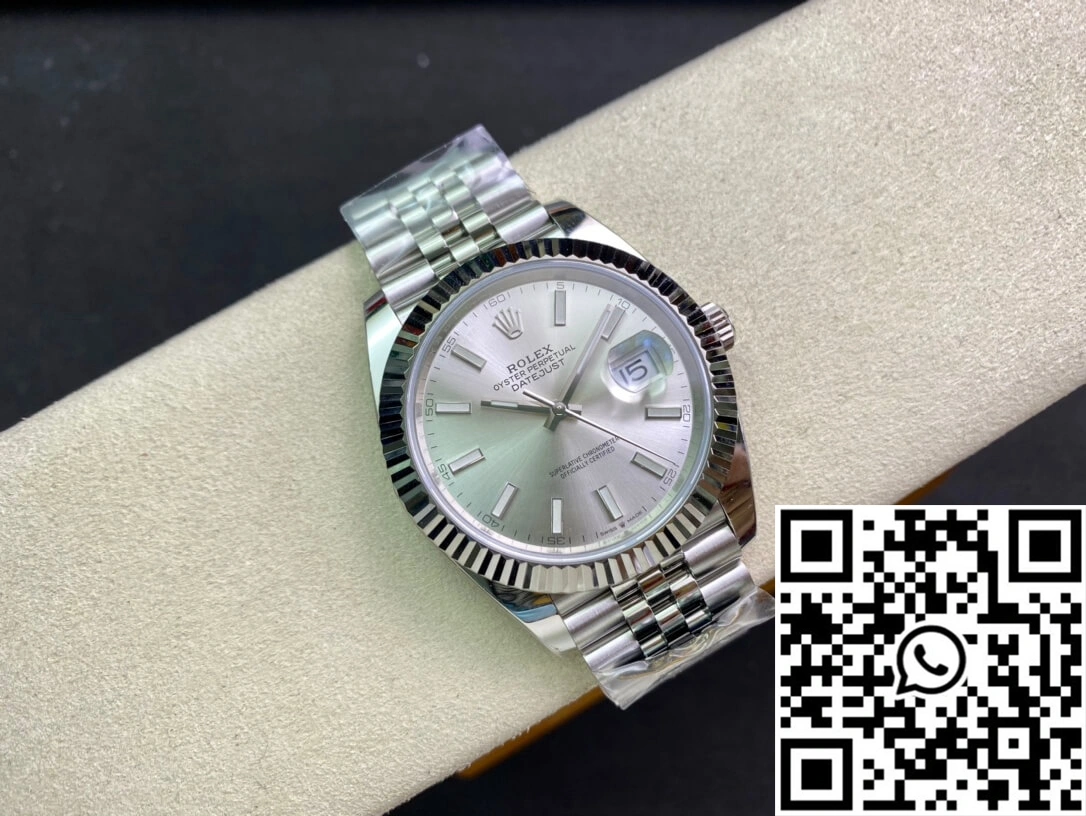 Tailored Rolex Datejust M126334-0004 Clean Factory Silver Dial 847