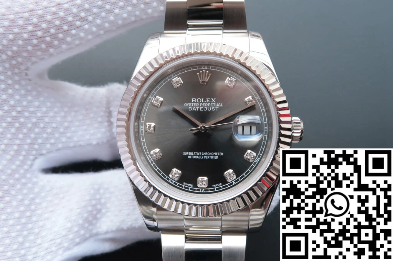 Packable Rolex Datejust M126334-0005 EW Factory Grey Dial 838