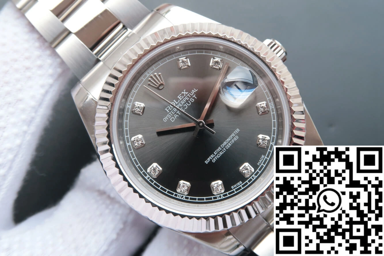 Packable Rolex Datejust M126334-0005 EW Factory Grey Dial 838