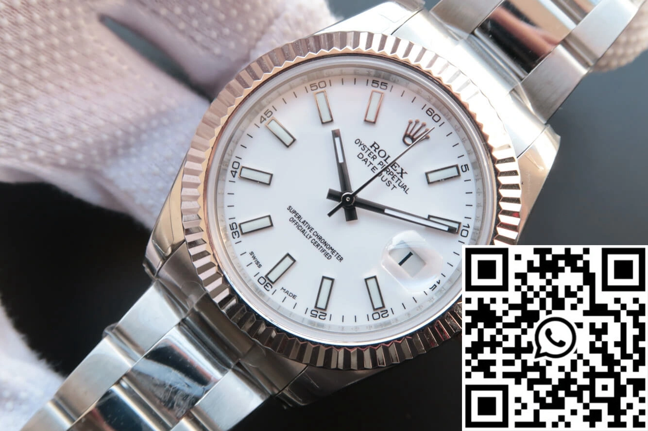 Durable Rolex Datejust M126334-0009 EW Factory White Dial 839