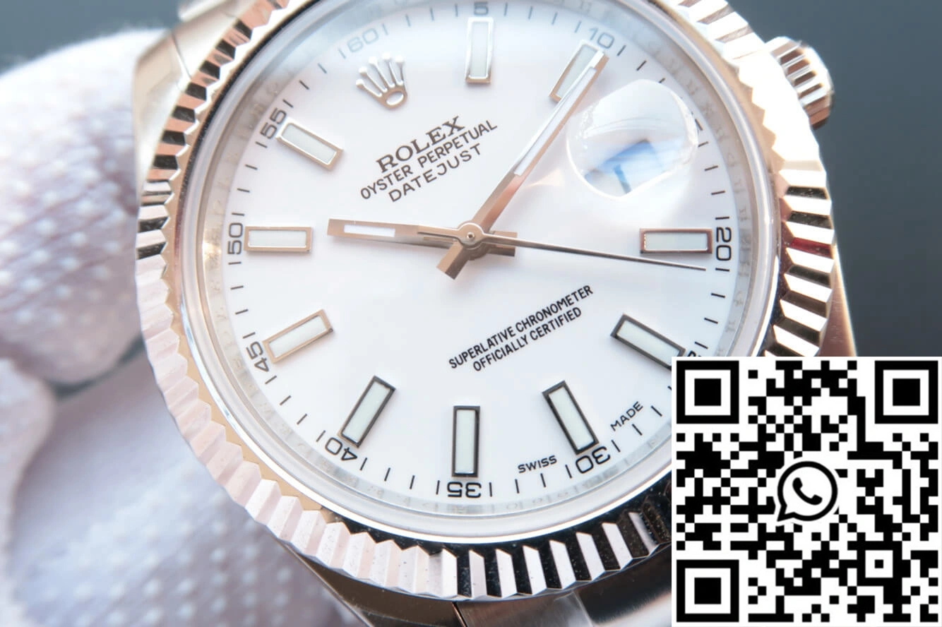 Durable Rolex Datejust M126334-0009 EW Factory White Dial 839
