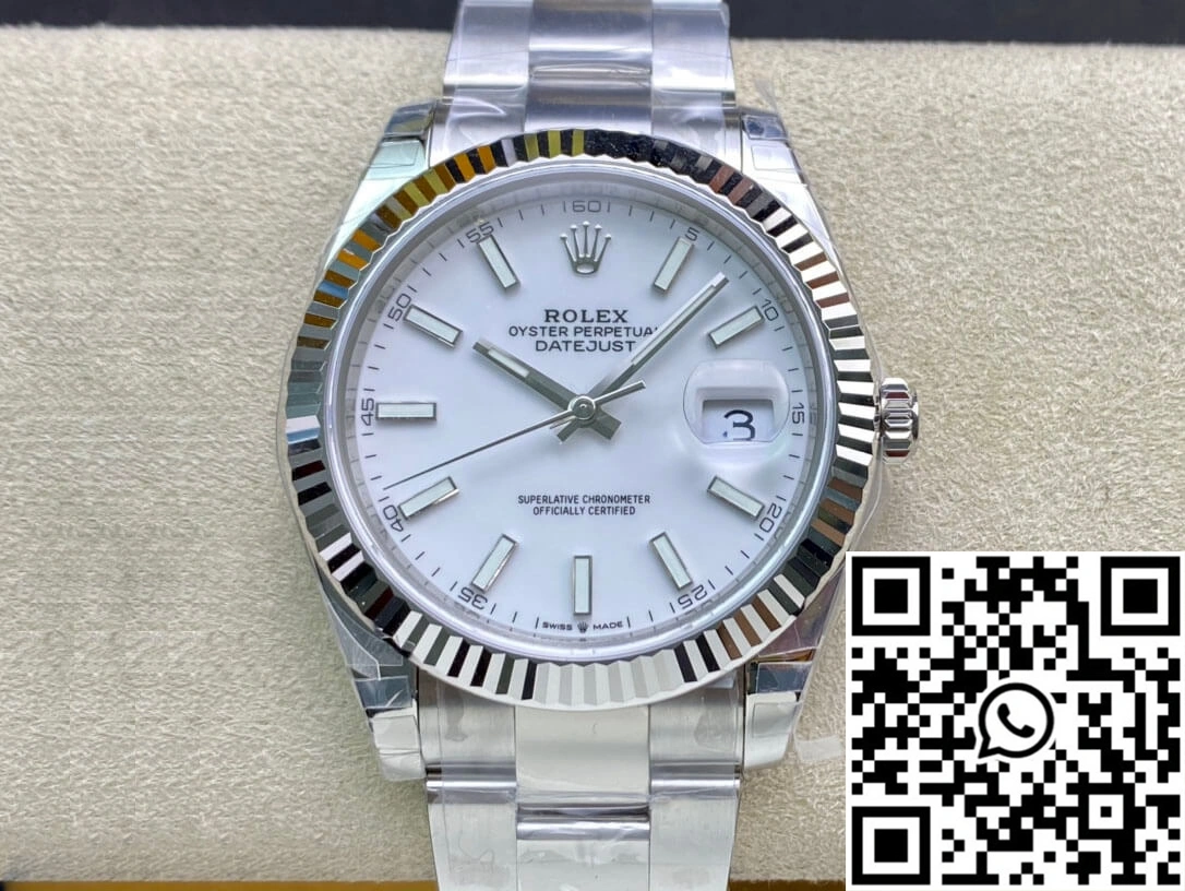 Breathable Rolex Datejust M126334-0009 VS Factory White Dial 795