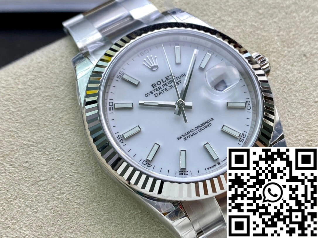 Breathable Rolex Datejust M126334-0009 VS Factory White Dial 795
