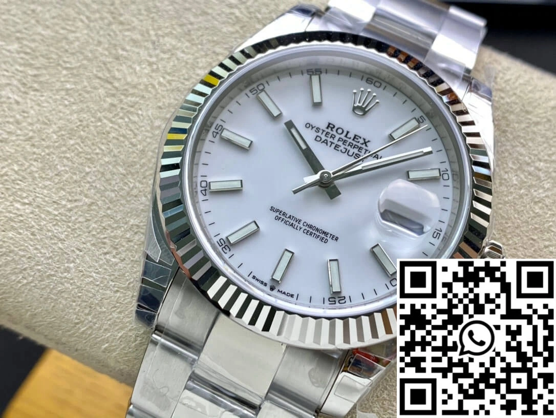 Breathable Rolex Datejust M126334-0009 VS Factory White Dial 795