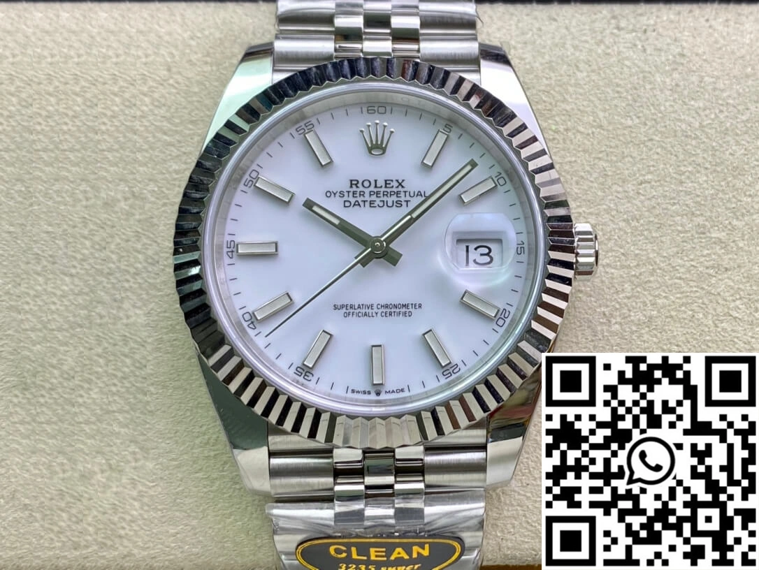 Rolex Datejust M126334-0010 Clean Factory Stainless Steel MoistureWicking 831