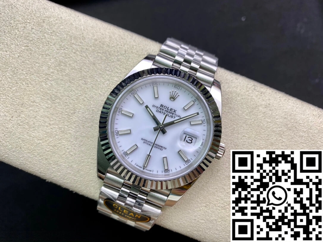 Rolex Datejust M126334-0010 Clean Factory Stainless Steel MoistureWicking 831