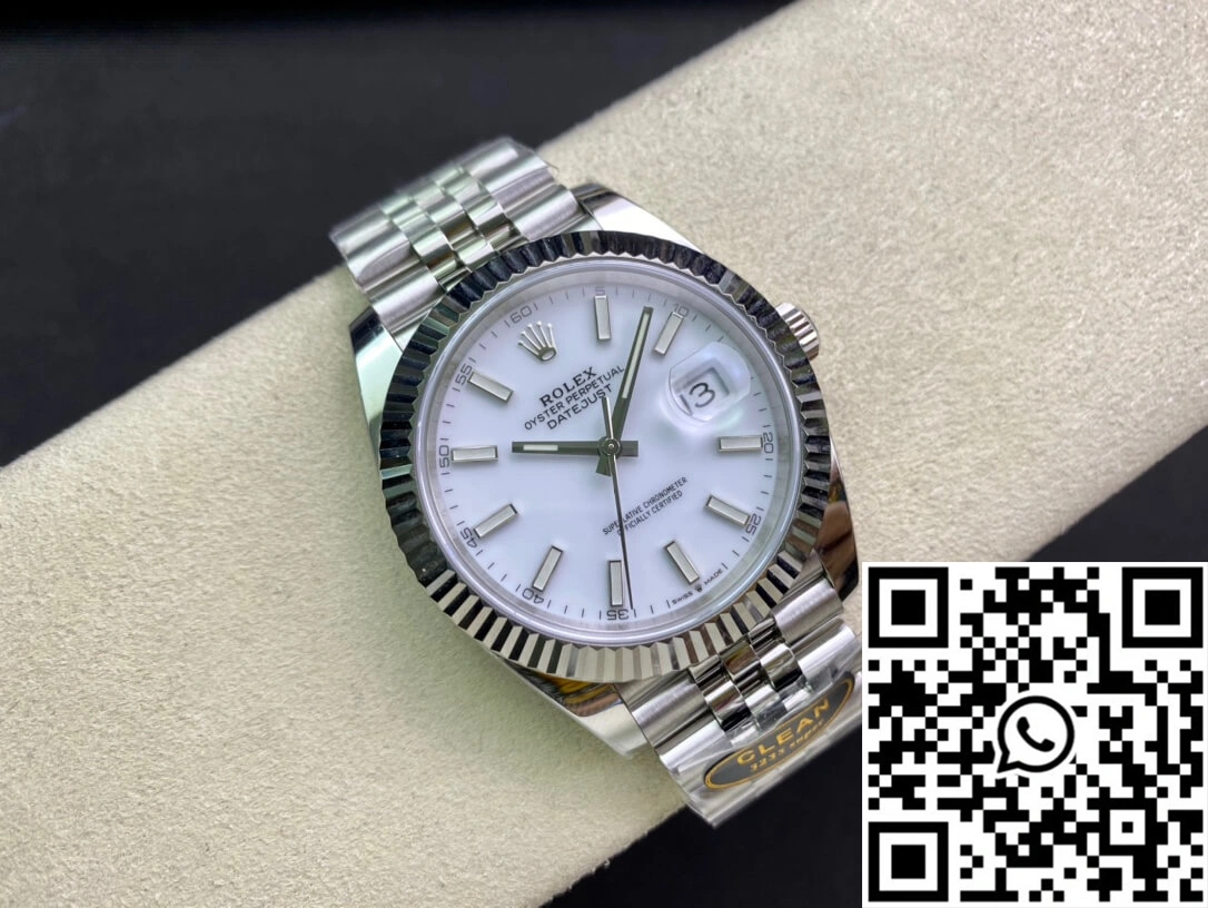 Rolex Datejust M126334-0010 Clean Factory Stainless Steel MoistureWicking 831