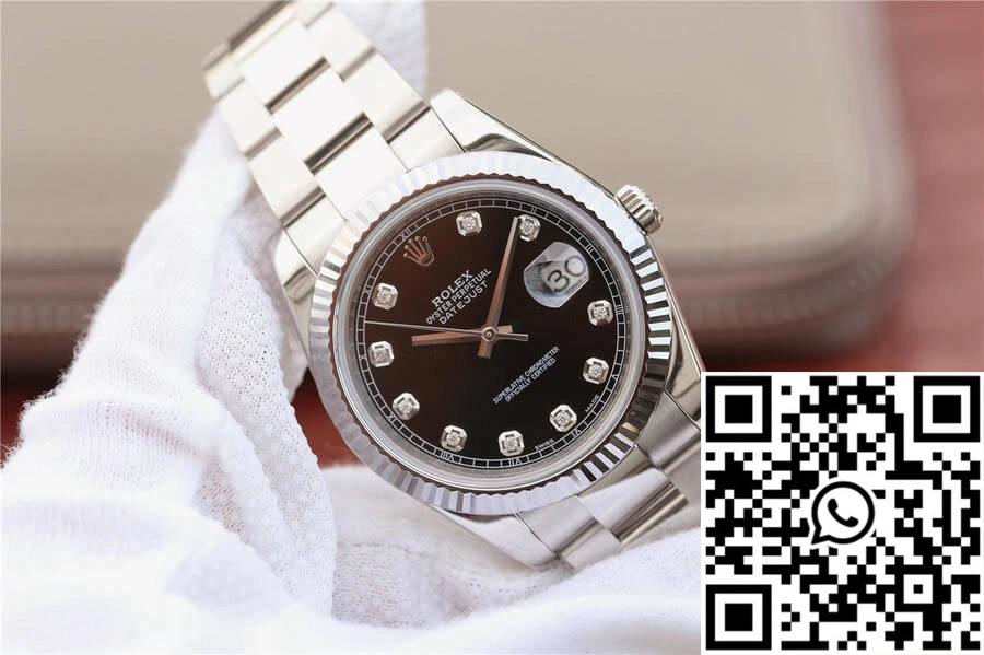 Rolex Datejust M126334-0011 EW Factory Black Dial Elegant 792