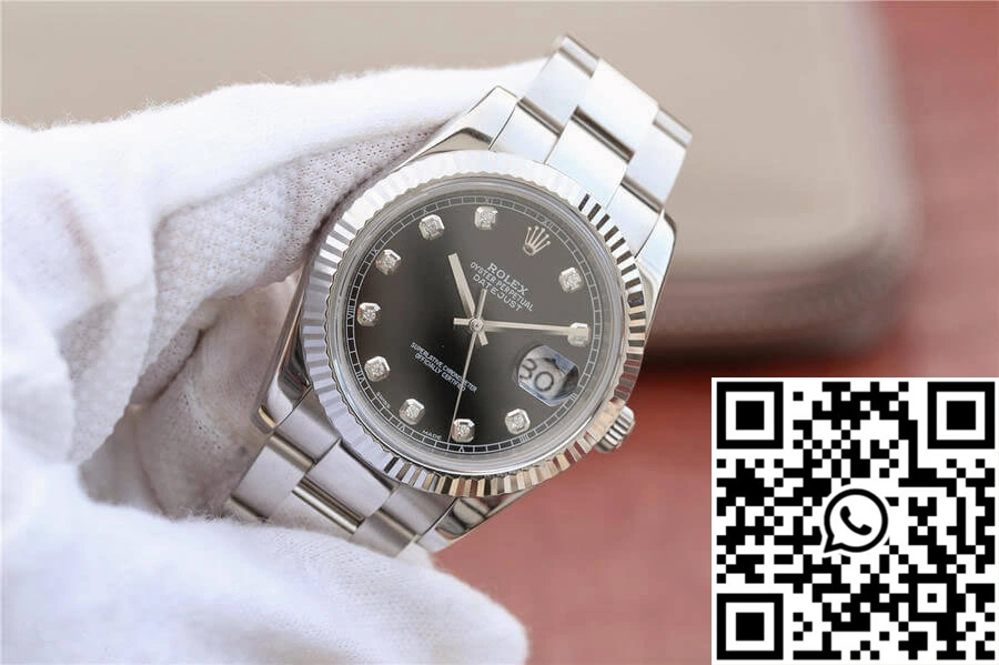 Rolex Datejust M126334-0011 EW Factory Black Dial Elegant 792