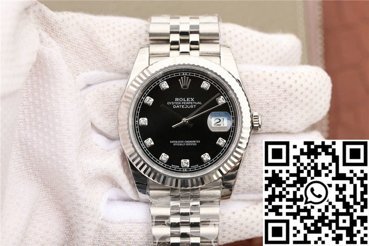 Rolex Datejust M126334-0012 EW Factory Diamond-set Dial Stretchable 830