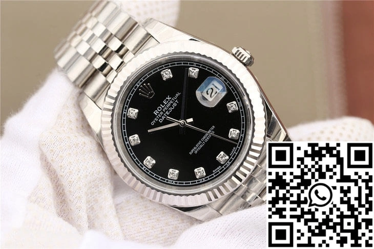 Rolex Datejust M126334-0012 EW Factory Diamond-set Dial Stretchable 830