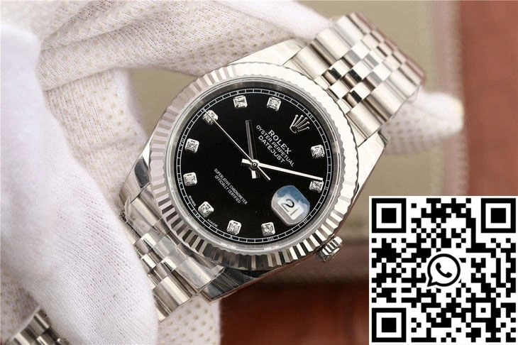 Rolex Datejust M126334-0012 EW Factory Diamond-set Dial Stretchable 830
