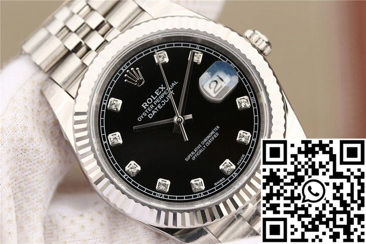 Rolex Datejust M126334-0012 EW Factory Diamond-set Dial Stretchable 830