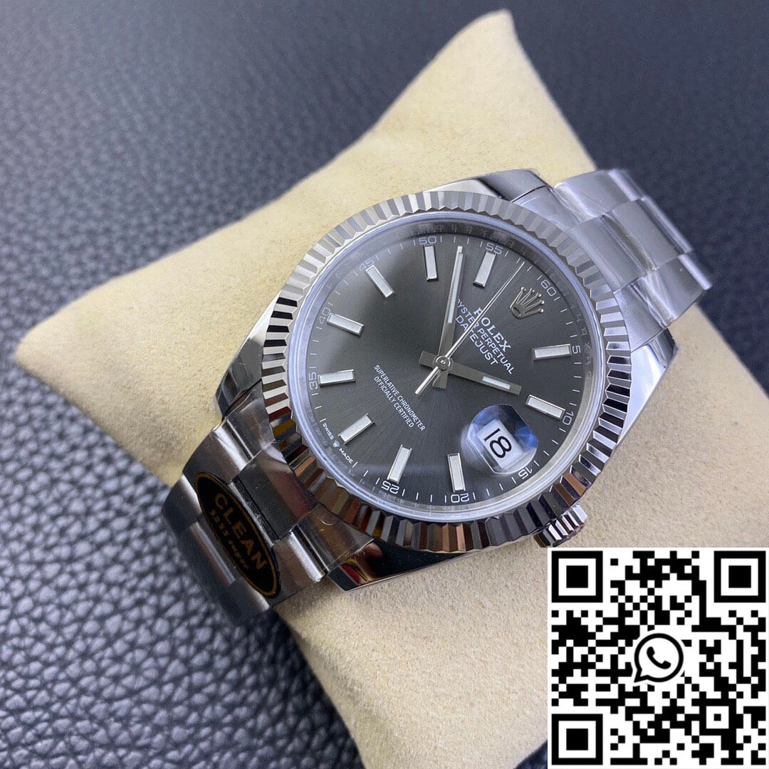 Rolex Datejust M126334-0013 Clean Factory Grey Dial DailyWear 807