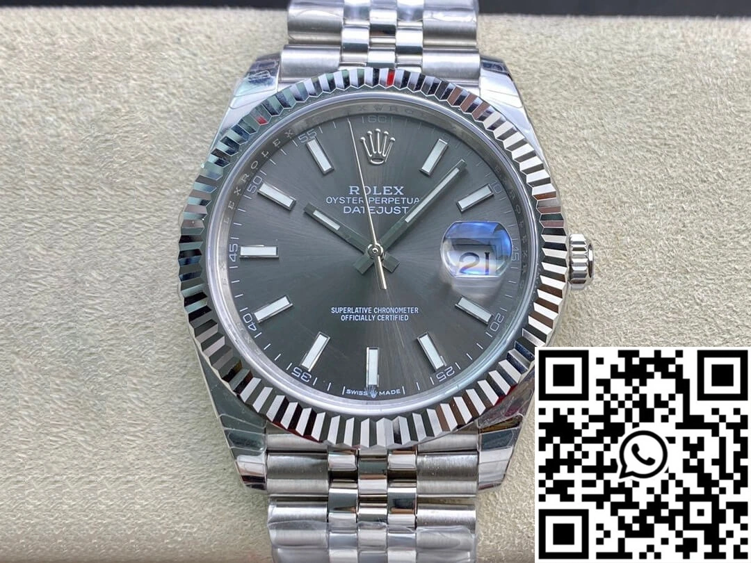 Affordable Rolex Datejust M126334-0014 EW Factory Grey Dial 797