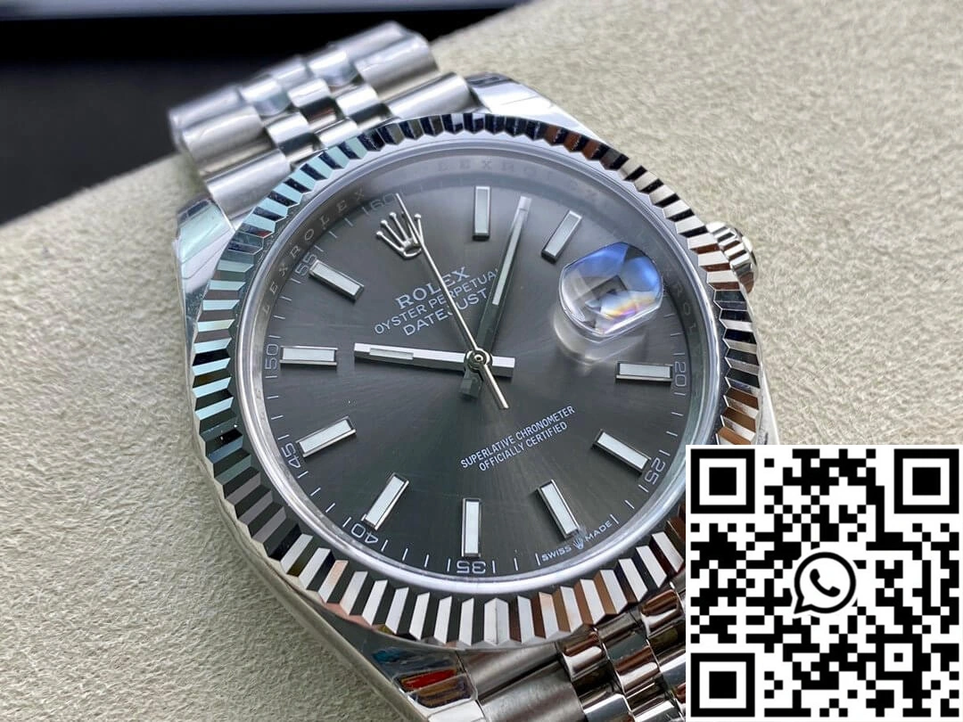 Affordable Rolex Datejust M126334-0014 EW Factory Grey Dial 797