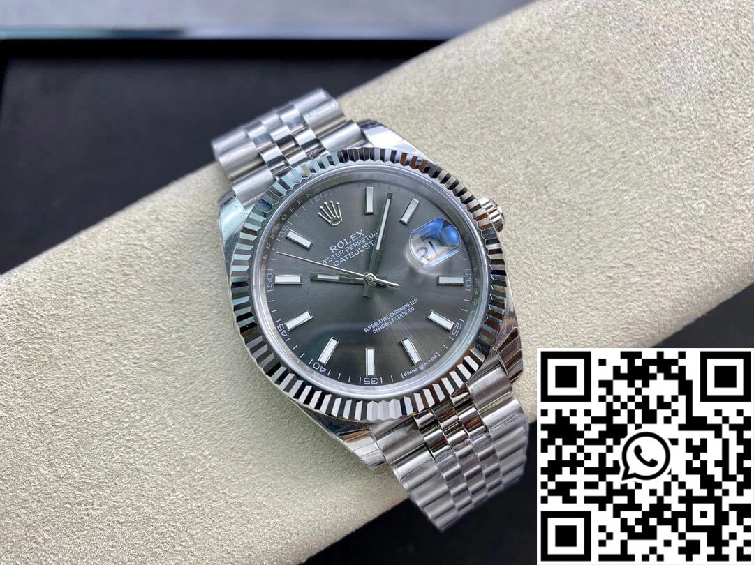 Affordable Rolex Datejust M126334-0014 EW Factory Grey Dial 797