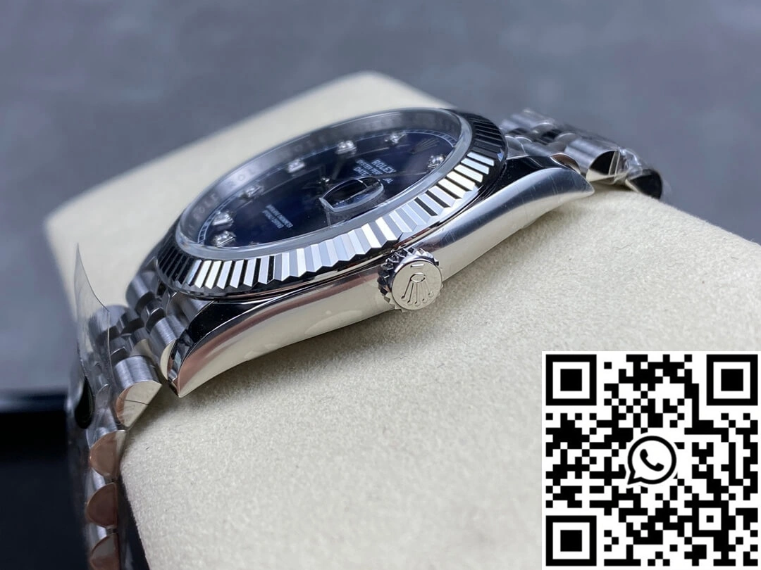 Upgraded Rolex Datejust M126334-0016 Clean Factory Blue Dial 804
