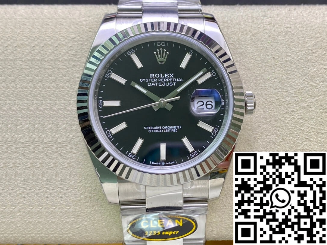 Rolex Datejust M126334-0017 Clean Factory Black Dial TechFriendly 816