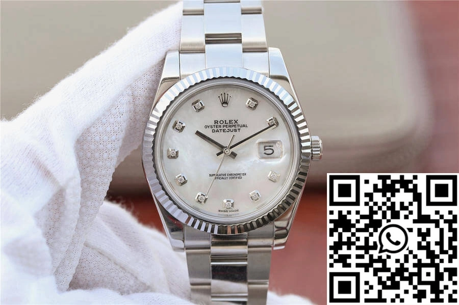 Durable Rolex Datejust M126334-0019 EW Factory Mother-Of-Pearl Dial 845