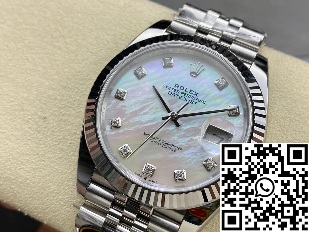 Rolex Datejust M126334-0020 Clean Factory Mother-of-pearl Dial WrinkleFree 813