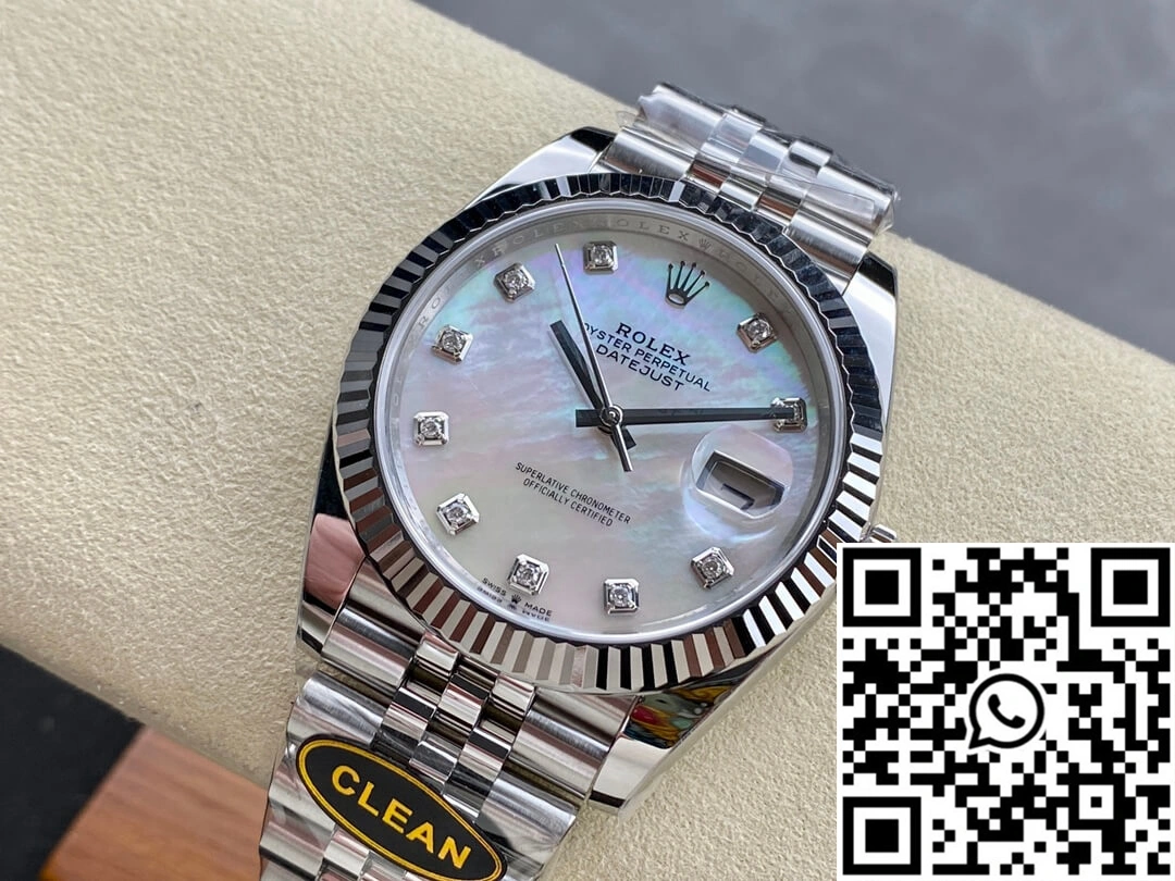 Rolex Datejust M126334-0020 Clean Factory Mother-of-pearl Dial WrinkleFree 813