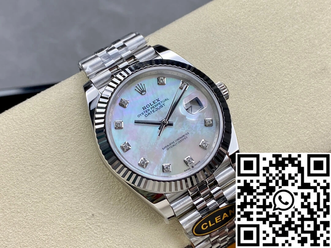 Rolex Datejust M126334-0020 Clean Factory Mother-of-pearl Dial WrinkleFree 813